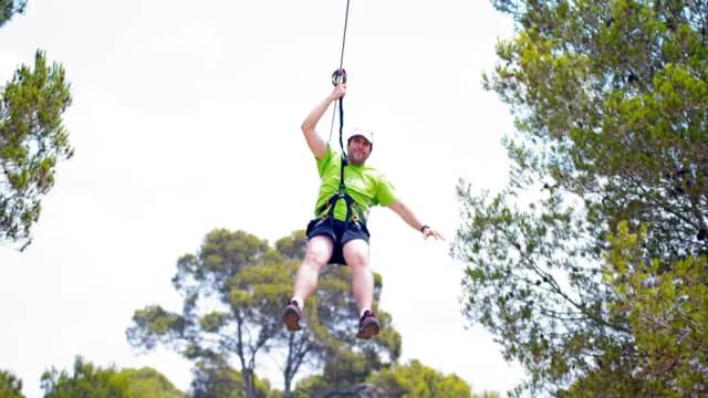 Rope bridges & aerial obstacles