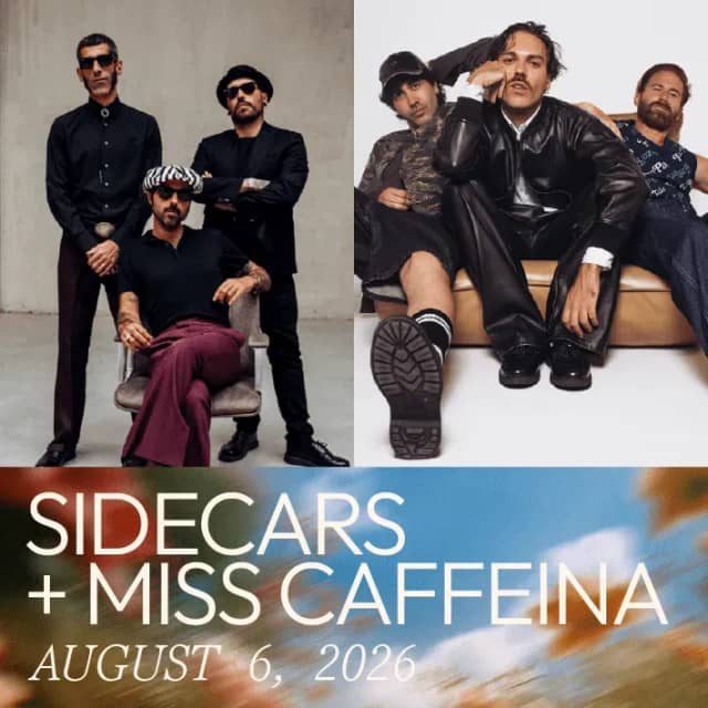 Sidecars + Miss Caffeina — Es Jardí Mallorca 2026