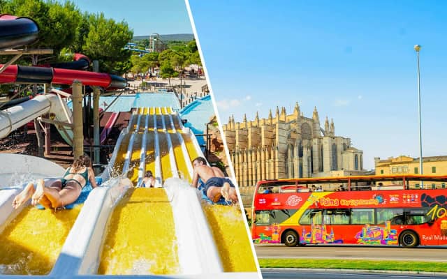 Western Water Park & Palma Hop-on Hop-off Bus Combo